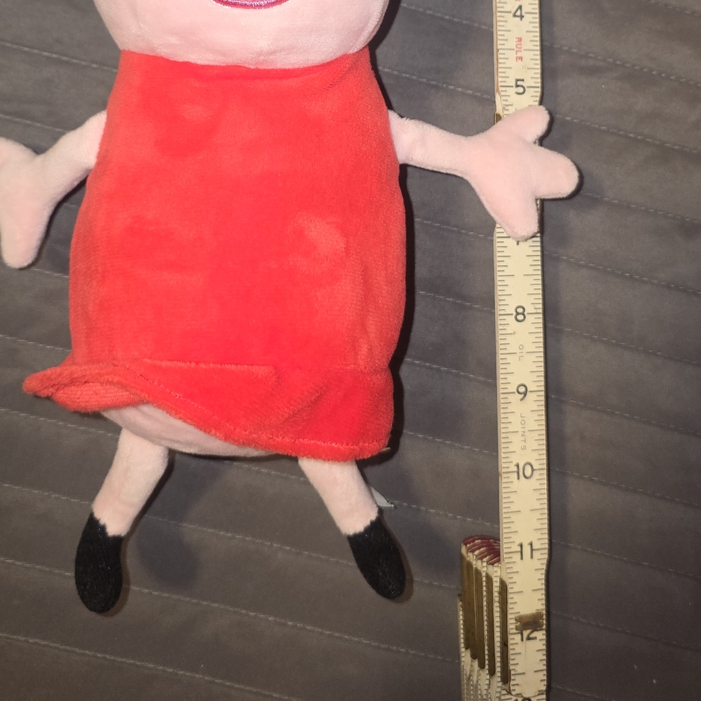 Peppa Pig And Friends‎ Lot Of 4 GUC Plushies 2= 11in 2 =7in Like New - Picture 8 of 13